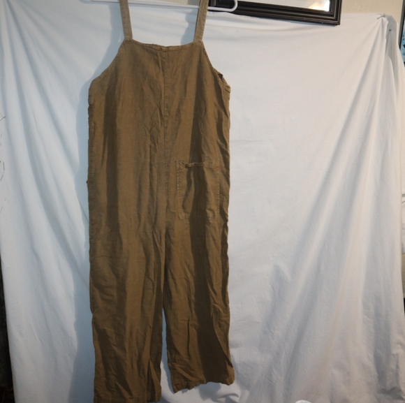 Universal Thread Tan Jumpsuit Overalls - Picture 6 of 11